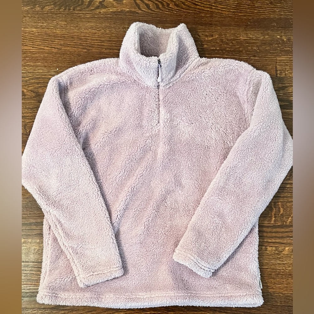 Eddie Bauer Quest Plush 2.0 1/4-Zip,Size Large, Periwinkle, Brand New Never Worn